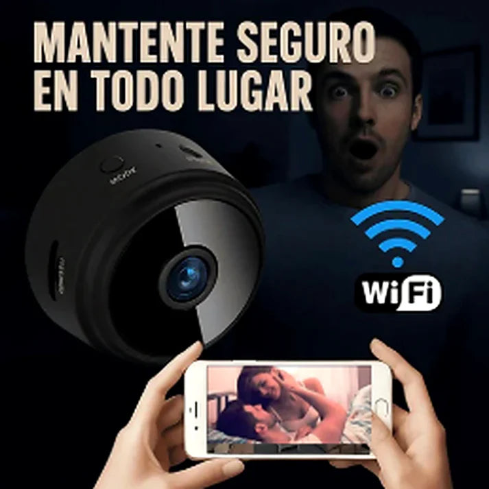 MINI CAMARA ESPÍA/ SEGURIDAD: descubrí lo que pasa cuando no estás👀🔒