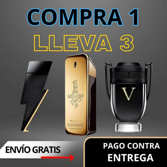 KIT 3 PERFUMES SEDUCTORES 100ML