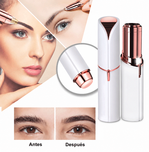 Depilador Facial Recargable 2 en 1