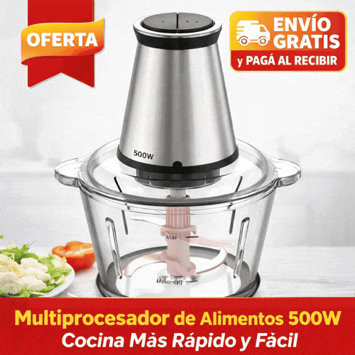 Multiprocesador de Alimentos | Cocina Fácil + Envío Gratis
