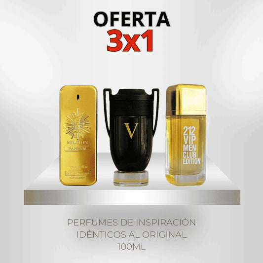 KIT 3 PERFUMES SEDUCTORES